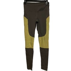 VSX Sport Knockout Tight Full Length Mesh Neon Panel Leggings Size XS